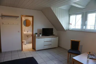 TV/Unterhaltungsangebot in der Unterkunft Gästehaus Kiebel