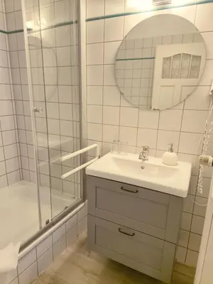 Ein Badezimmer in der Unterkunft Weingut Caspari, Familie Eggert