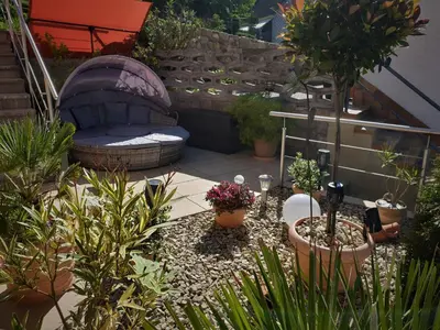 Ein Garten an der Unterkunft Fewo Purper