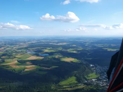 Naturlandschaft in der Nähe des Ferienhauses