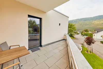 Ein allgemeiner Bergblick oder ein Berglick von des Bed & Breakfasts aus