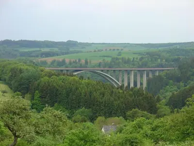 Naturlandschaft in der Nähe des Ferienhauses