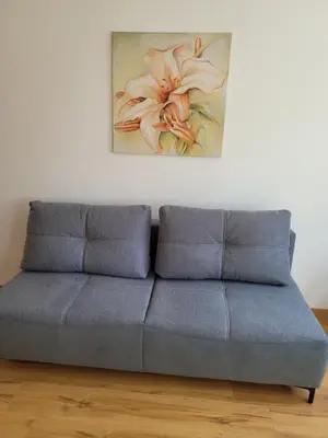 Ein Sitzbereich in der Unterkunft Luba