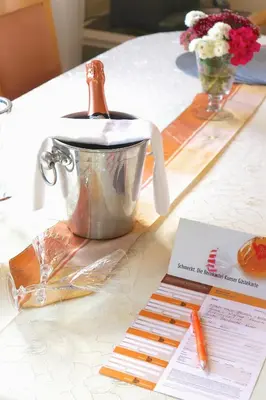Essen in der Ferienwohnung oder in der Nähe