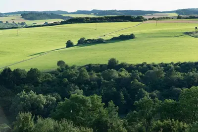 Naturlandschaft in der Nähe der Ferienwohnung