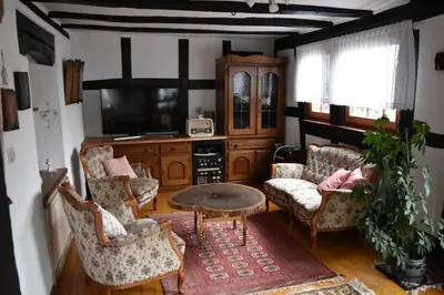 TV/Unterhaltungsangebot in der Unterkunft Das Pautzen Haus
