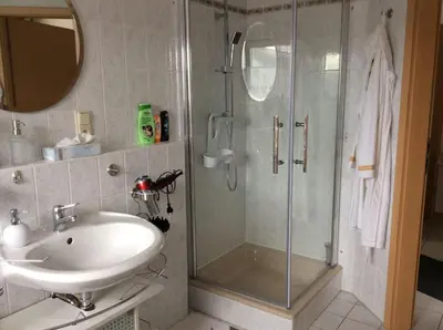 Ein Badezimmer in der Unterkunft Haus Irena