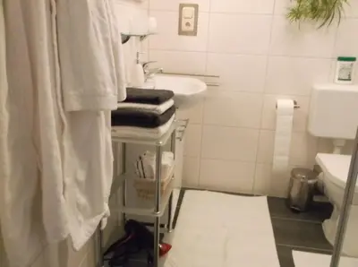 Ein Badezimmer in der Unterkunft Haus Irena 2