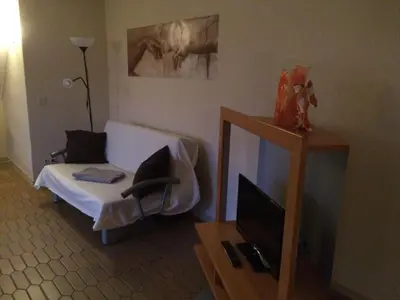 TV/Unterhaltungsangebot in der Unterkunft Ferienwohnung Michels