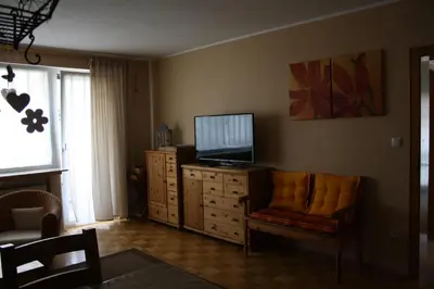 TV/Unterhaltungsangebot in der Unterkunft Ferienhaus Lilli