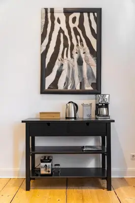 Kaffee-/Teezubehör in der Unterkunft Appartements an der Therme