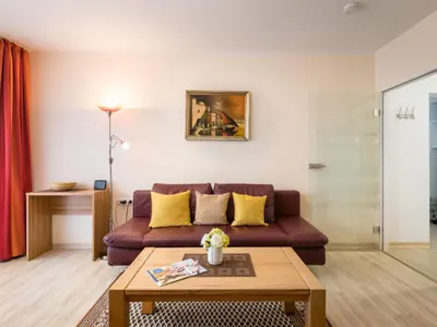 Ein Sitzbereich in der Unterkunft Apartment Loreley - A705 by Interhome