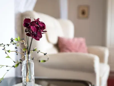 Ein Sitzbereich in der Unterkunft Apartment Hunsrückblick - A905 by Interhome