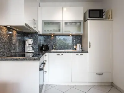 Küche/Küchenzeile in der Unterkunft Apartment Ankerplatz - B313 by Interhome