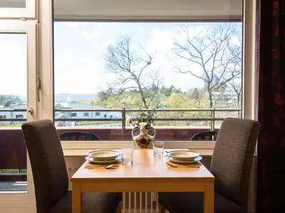 Ein Balkon oder eine Terrasse in der Unterkunft Apartment Möwe - B512 by Interhome