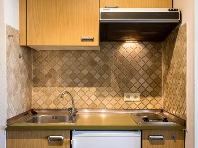 Küche/Küchenzeile in der Unterkunft Apartment Baumblick - B610 by Interhome