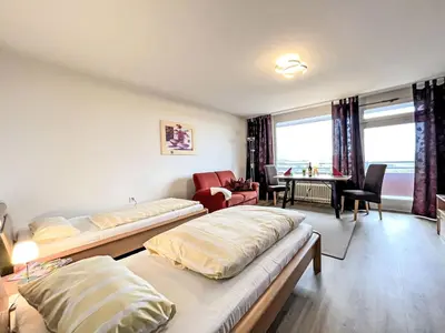Ein Bett oder Betten in einem Zimmer der Unterkunft Apartment Braubach - B715 by Interhome