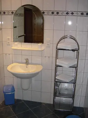 Ein Badezimmer in der Unterkunft Ferienwohnung Steinebach
