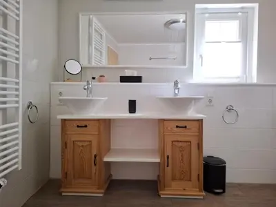 Ein Badezimmer in der Unterkunft Ferienhaus N° 14