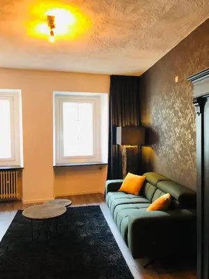 Ein Bett oder Betten in einem Zimmer der Unterkunft Pension Winnemuller