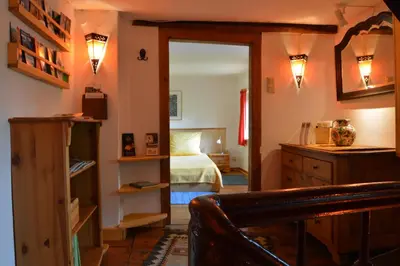 Ein Bett oder Betten in einem Zimmer der Unterkunft Haus Kaspers