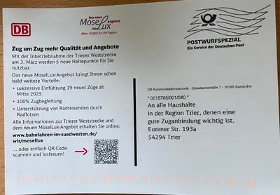 Ein Zertifikat, Auszeichnung, Logo oder anderes Dokument, das in der Unterkunft Ferienwohnung Kirchturmblick Euren ausgestellt ist