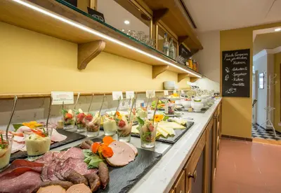 Essen im Hotel oder in der Nähe