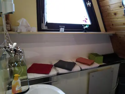 Grundriss der Unterkunft Eifeler Finnhaus mit Sauna, Mühlenberg 13