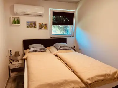 Ein Bett oder Betten in einem Zimmer der Unterkunft Gästehaus Klostergasse
