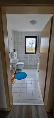 Ein Badezimmer in der Unterkunft Ferienwohnung Sehnental