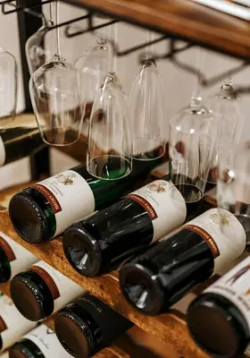 Getränke in der Unterkunft Weingut Eduard Kroth