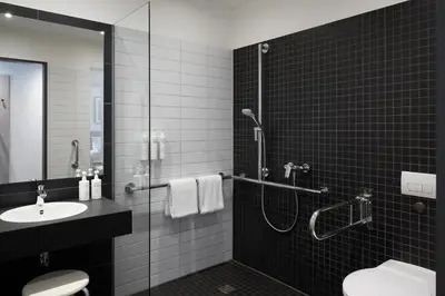 Ein Badezimmer in der Unterkunft Four Points Flex by Sheraton Koblenz