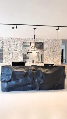Küche/Küchenzeile in der Unterkunft Hotel Weinhaus Kreuter