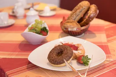 Essen in der Pension oder in der Nähe