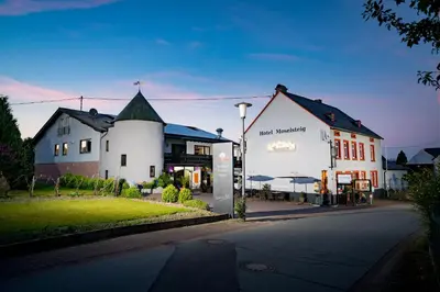 Das Gebäude in dem sich das Aparthotel befindet