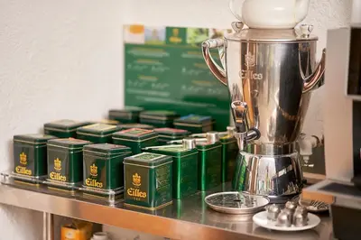 Kaffee-/Teezubehör in der Unterkunft Hotel Moselsteig