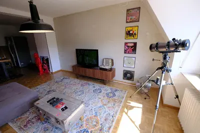 TV/Unterhaltungsangebot in der Unterkunft Domus Merian XII