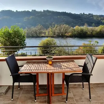 Ferienhaus Inselblick in Traumlage mit Balkon und Panoramablick
