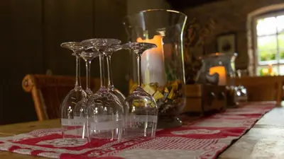 Getränke in der Unterkunft Weinhof Gassen