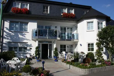 Das Gebäude in dem sich das Hotel befindet