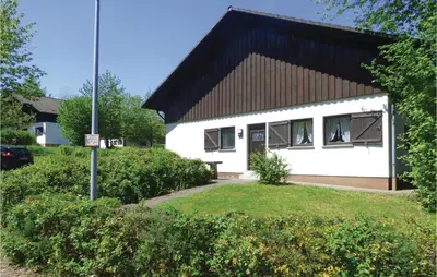 Ein Garten an der Unterkunft Ferienhaus 13 In Thalfang