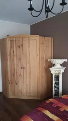 Ein Bett oder Betten in einem Zimmer der Unterkunft Ferienwohnung Claudia & Dino