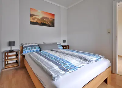Ein Bett oder Betten in einem Zimmer der Unterkunft Fewo Steck