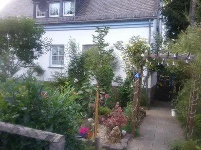 Ein Garten an der Unterkunft Gudrun Waegner