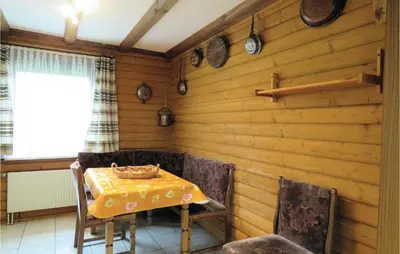 Ein Sitzbereich in der Unterkunft Ferienhaus 8 In Thalfang