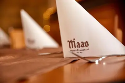Ein Zertifikat, Auszeichnung, Logo oder anderes Dokument, das in der Unterkunft Hotel-Restaurant Maas ausgestellt ist