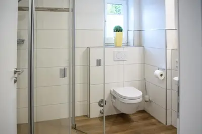 Ein Badezimmer in der Unterkunft Villa Sonnenblick