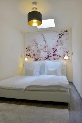 Ein Bett oder Betten in einem Zimmer der Unterkunft Hotel Zehnthof