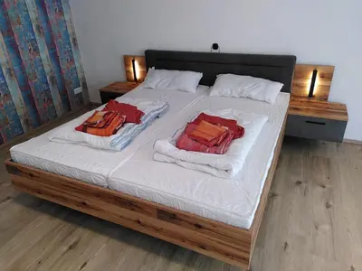 Ein Bett oder Betten in einem Zimmer der Unterkunft Hostel Bad Salzig