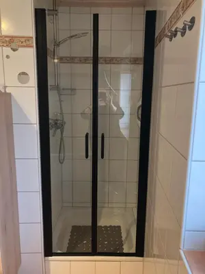 Ein Badezimmer in der Unterkunft Ferienwohnung Maria